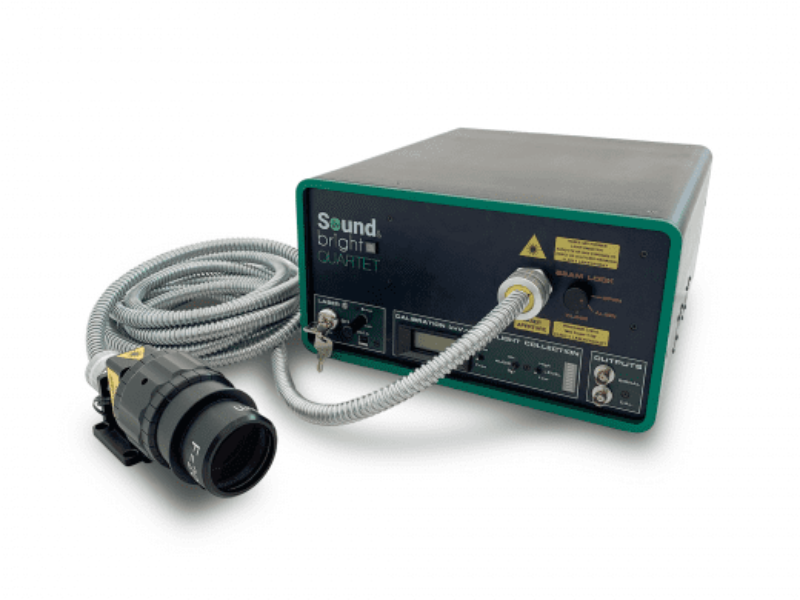 Le Quartet de Sound & Bright : un récepteur laser robuste et polyvalent pour l’imagerie acoustique et ultrasonore