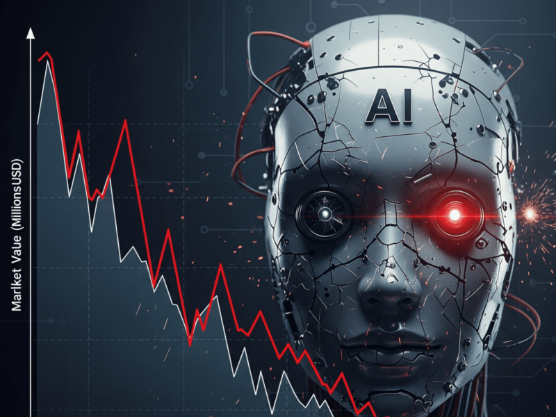 La bulle de l&rsquo;IA risque d&rsquo;éclater entrainant les semi-conducteurs