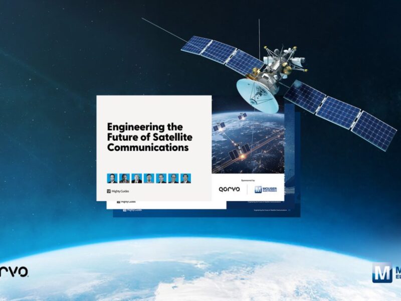 Le nouvel e-book de Mouser : une plongée dans l’avenir des communications par satellite