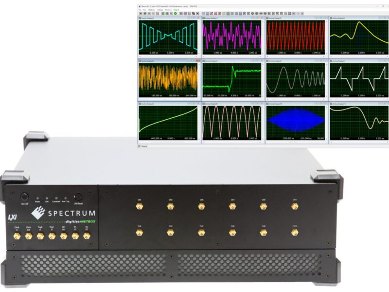 Spectrum Instrumentation dévoile ses nouveaux numériseurs multicanaux GHz pour les applications de test avancées