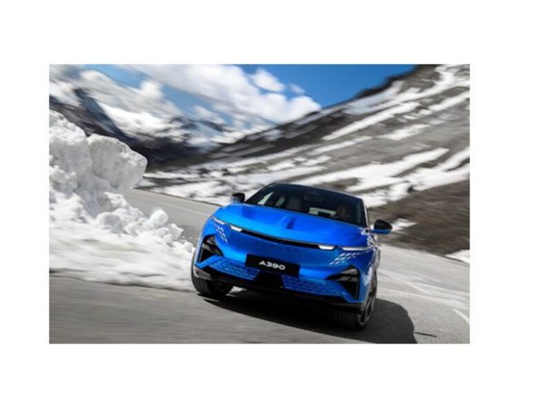 Alpine A390 : l&rsquo;Active Torque Vectoring au service de l&rsquo;agilité électrique