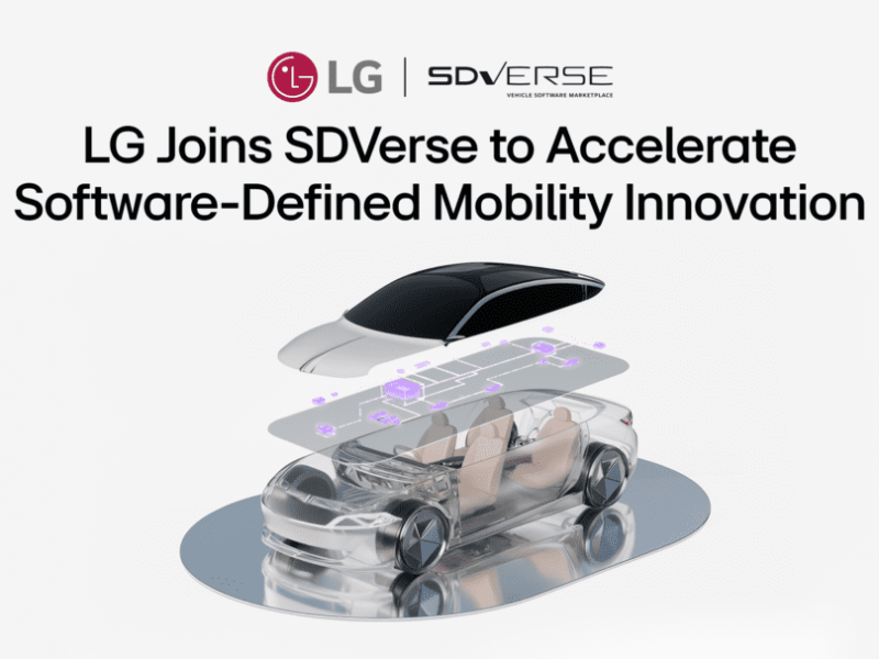 LG intègre AlphaWare à SDVerse pour la mobilité définie par logiciel