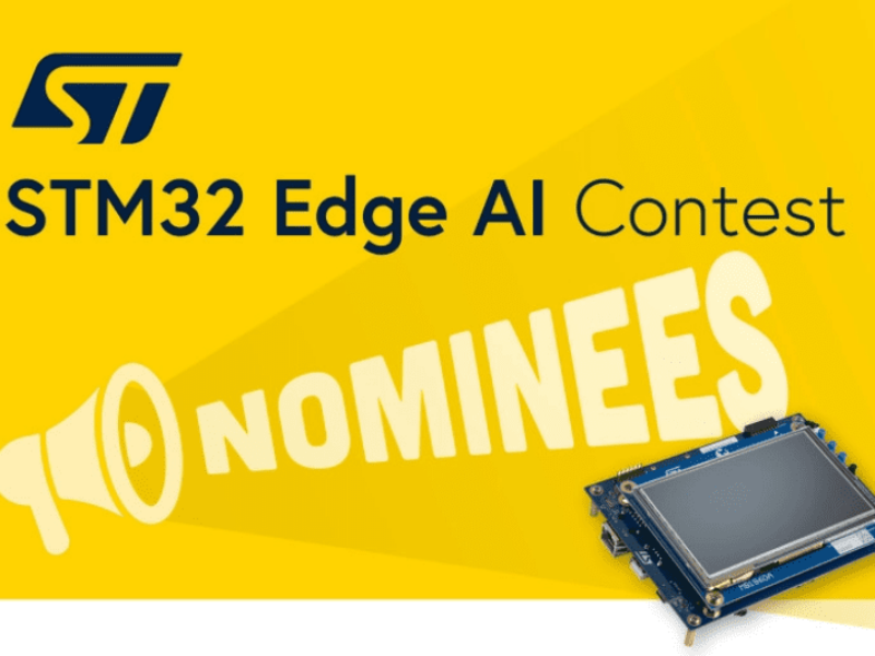 STM32 Edge AI Contest: The Nominees (2025)