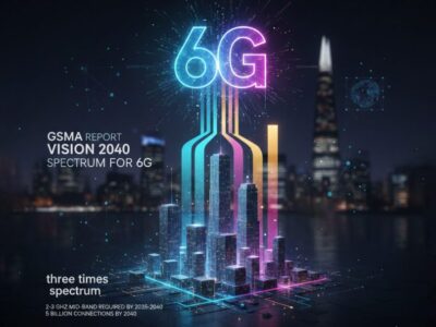 La GSMA prévient que la 6G nécessitera jusqu&rsquo;à trois fois plus de spectre