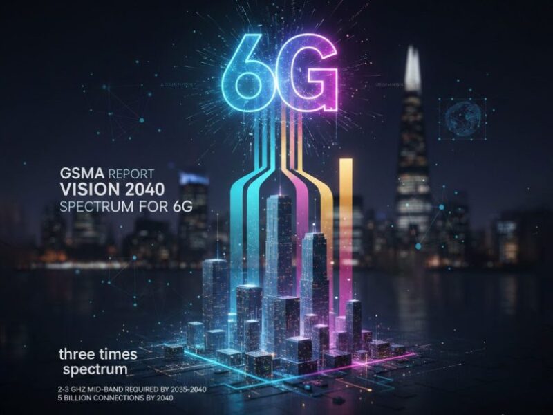 GSMA Warns 6G Will Require up to Triple Today’s Mid-band Spectrum