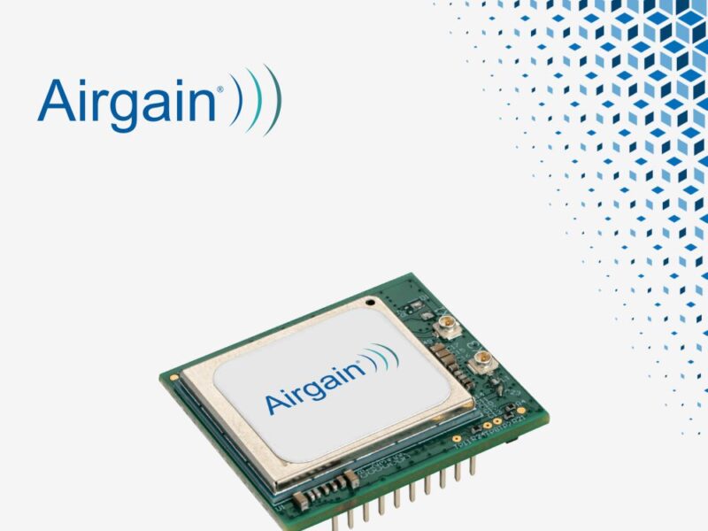 Modem embarqué Skywire NL-SW-LTE Cat 1 bis d’Airgain pour simplifier la connectivité IoT