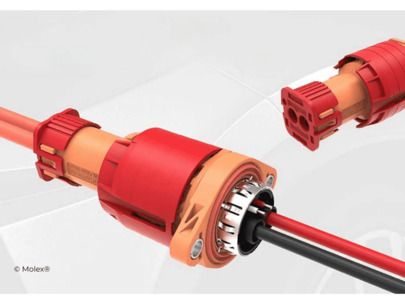 Molex eHV60 high-voltage connector targets auxiliary EV systems