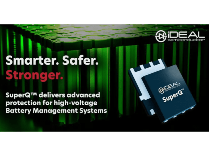 SuperQ MOSFETs set new safety benchmark for high-voltage battery packs