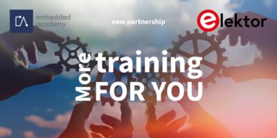 Elektor and Embedded Academy launch cooperation with exclusive 30% discount offer