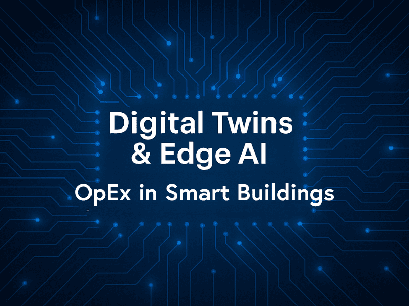 Edge AI-powered digital twins target OpEx cuts in smart buildings