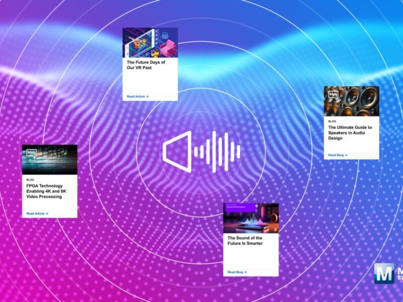 Mouser révolutionne l’audio/vidéo avec son centre de ressources en ligne