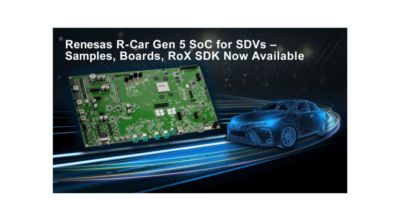 Renesas advances SDV roadmap with 3nm R-Car Gen 5 platform