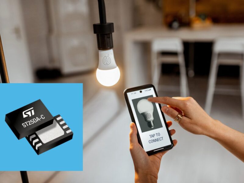 ST Introduces First Secure NFC Chip for Matter 1.5 Smart-home Onboarding