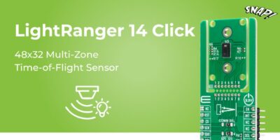 MIKROE’s LightRanger 14 Click brings dToF-based 3D sensing to rapid prototyping