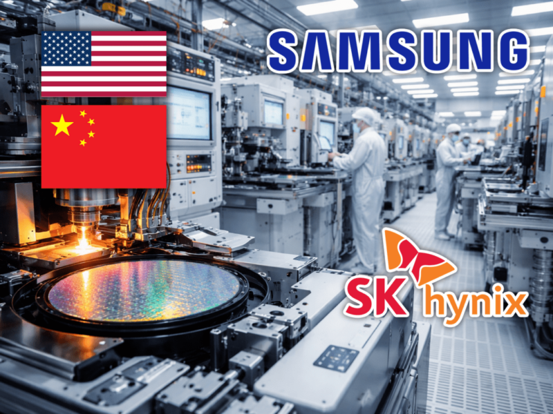 US Approves Samsung, SK Hynix Tool Shipments to China in 2026