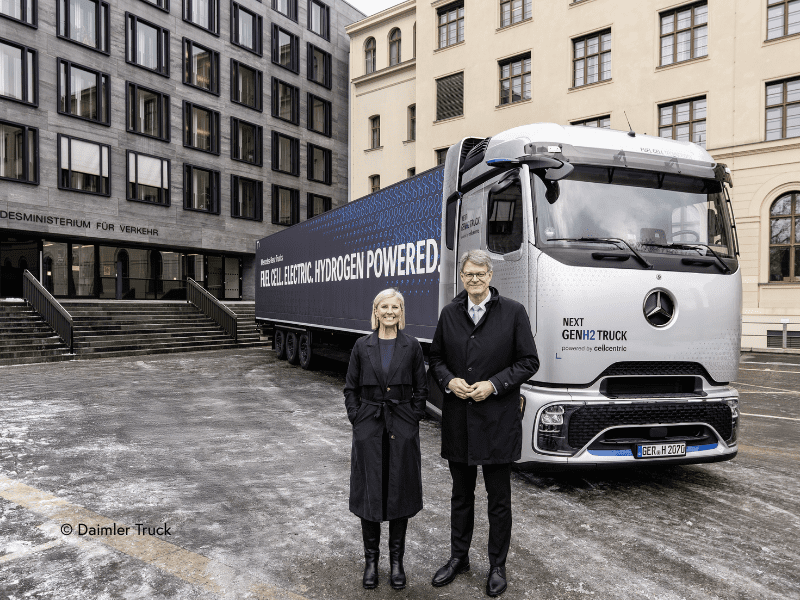 Daimler Truck outlines hydrogen truck pilot production in Germany