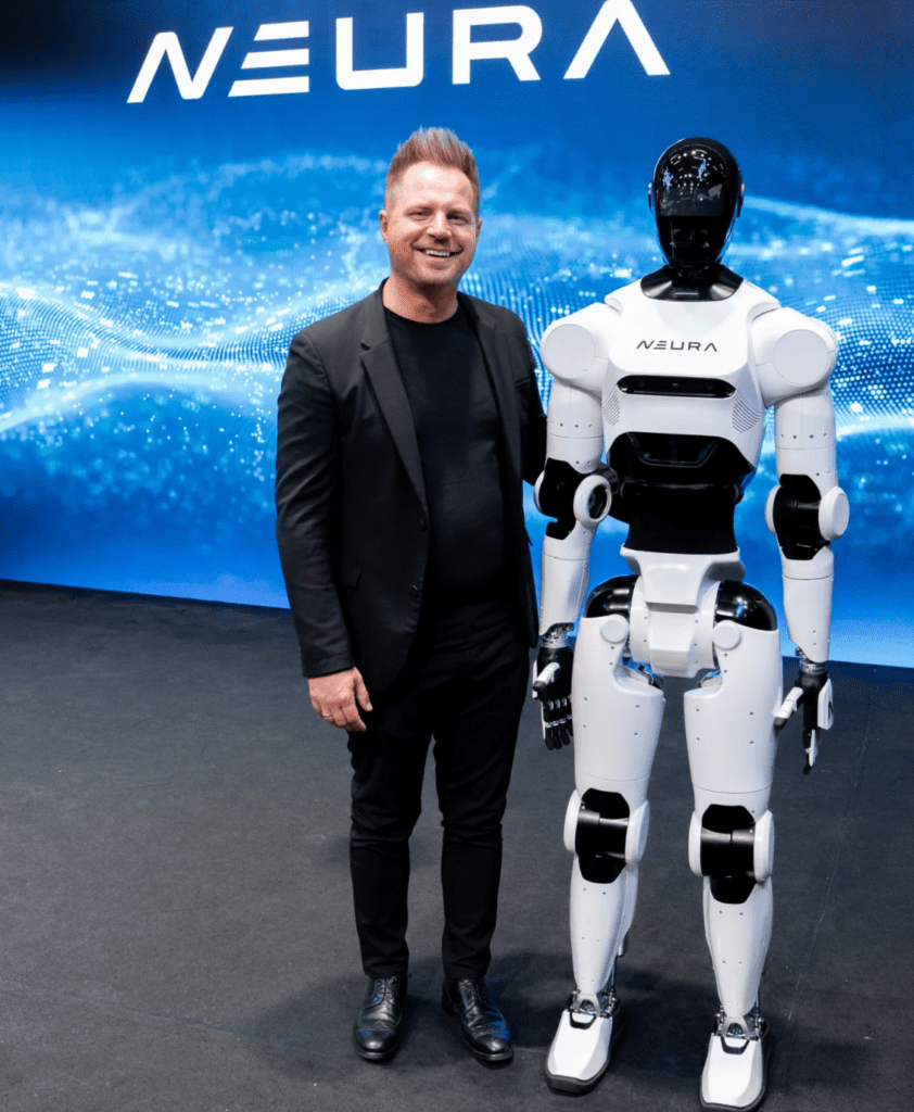 The 4NE1 humanoid robot launched by NEURA Robotics 