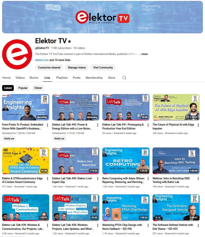ElektorTV channel