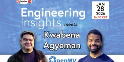 OpenMV embedded vision: Elektor Engineering Insights #57 with Kwabena Agyeman