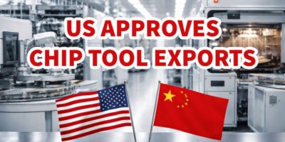 US Chipmaking Tool Exports to China Get Annual Approval