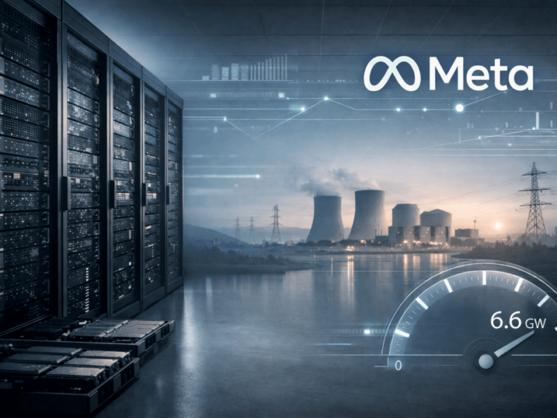 Meta nuclear power deals target 6.6GW for AI data centres