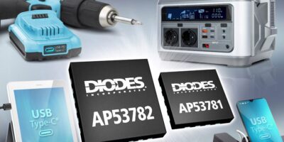 Diodes Incorporated lance des contrôleurs USB Type C Power Delivery 28 V double rôle pour appareils portables sur batterie
