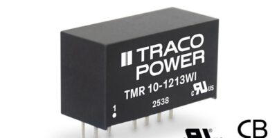 Série TMR 10WI : des convertisseurs CC/CC 10 W compacts et robustes pour les applications industrielles