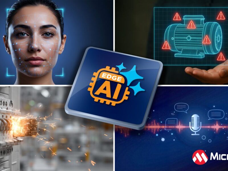 Microchip accélère l’Edge AI grâce à ses solutions de bout en bout pour microcontrôleurs et microprocesseurs