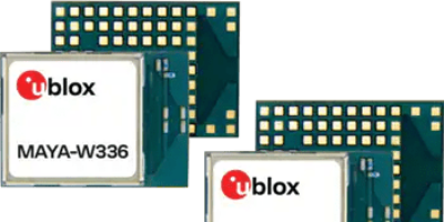 Modules Wi Fi 6/6E & Bluetooth 5.4 MAYA W3 de u-blox pour l’industrie, le smart building et le médical