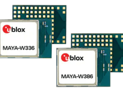 Modules Wi Fi 6/6E & Bluetooth 5.4 MAYA W3 de u-blox pour l’industrie, le smart building et le médical