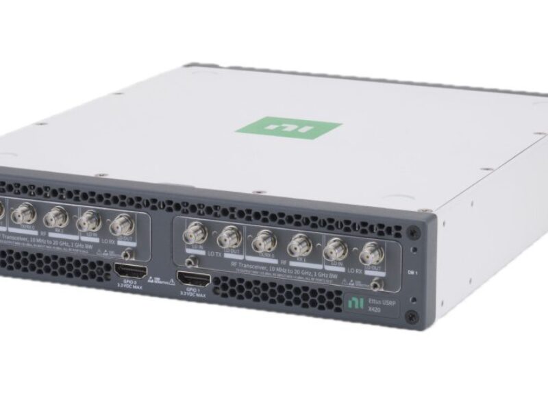 Emerson dévoile le NI USRP X420, une nouvelle radio logicielle conçue pour les radars avancés, les communications satellite et la recherche 6G