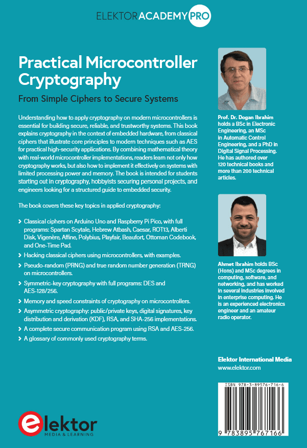 Practical Microcontroller Cryptography