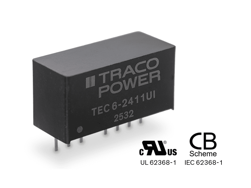 Maximum flexibility in minimum space – TEC 3UI & TEC 6UI with 8:1 ultra-wide input range