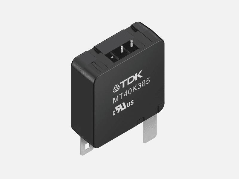 TDK launches compact ThermoFuse varistors for 50 kA surge protection
