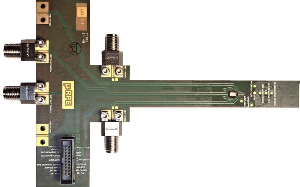 The spectrometer on a board Image: CEA-Leti 