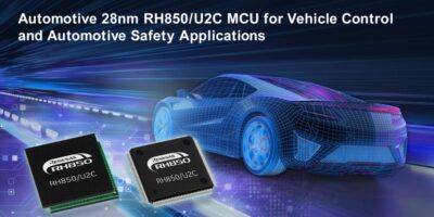 Renesas renforce son portefeuille automobile avec le microcontrôleur RH850/U2C en 28 nm