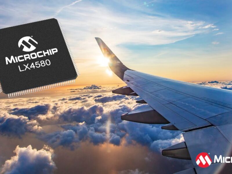 Microchip présente le LX4580, un circuit intégré mixte 24 voies hautement intégré pour les systèmes d’actionnement aéronautiques et de défense