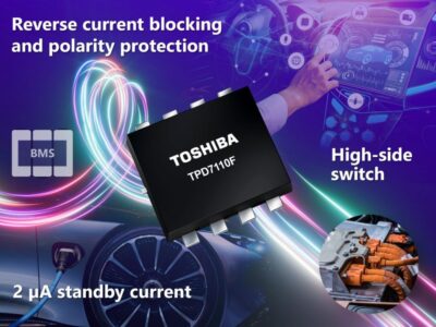 Toshiba TPD7110F : un contrôleur de diode idéale high side avec protection avancée pour systèmes automobiles