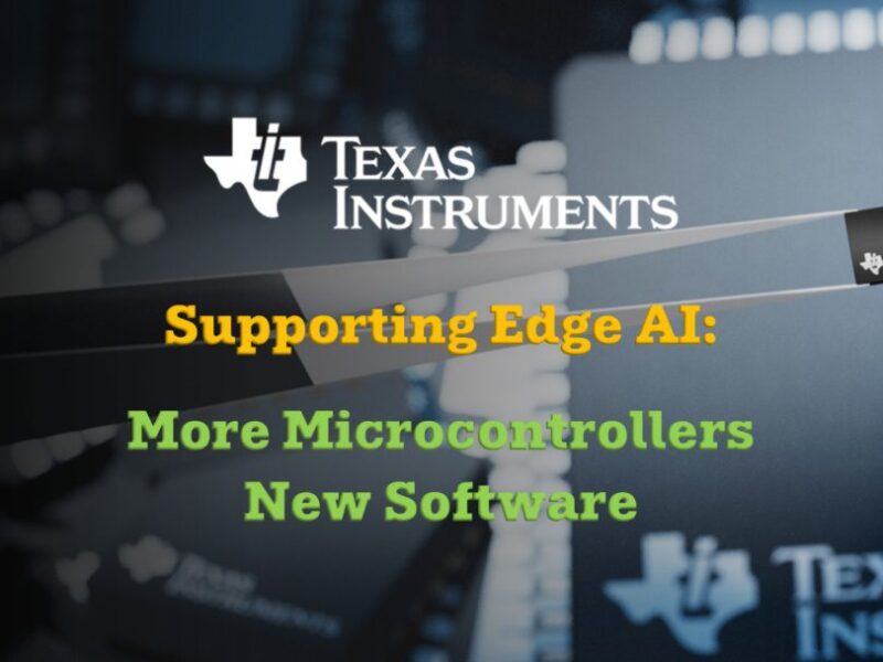 TI brings edge AI microcontrollers deeper into embedded design