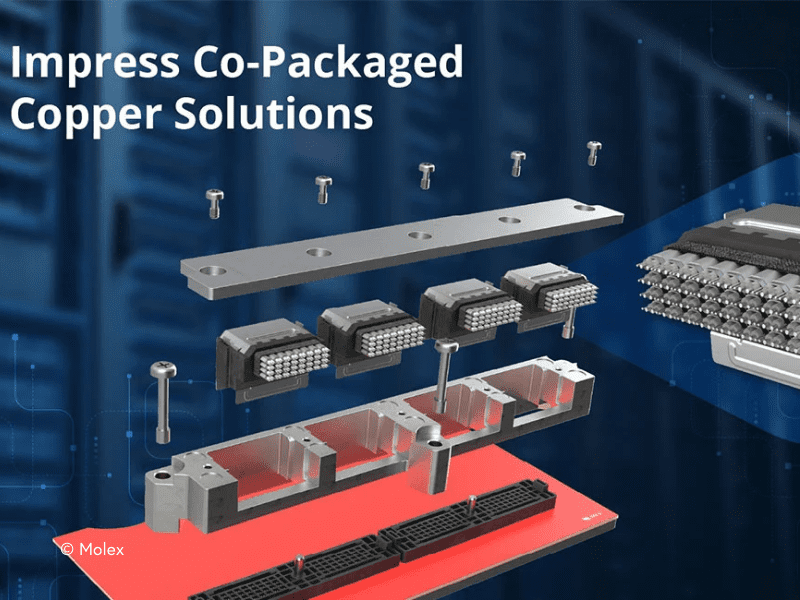 Molex targets AI data centres with co-packaged copper solutions