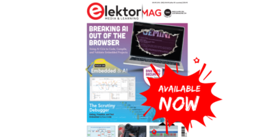 Elektor releases March/April 2026 issue focused on embedded and AI
