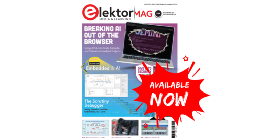 Elektor releases March/April 2026 issue focused on embedded and AI