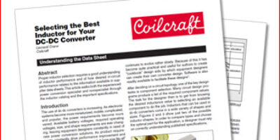 Selecting the Best Inductor for Your DC-DC Converter