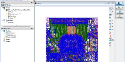 L’analyse électromagnétique de l’intégrité de puissance pour les cartes à circuits imprimés au moyen de la méthode des éléments finis (FEM)