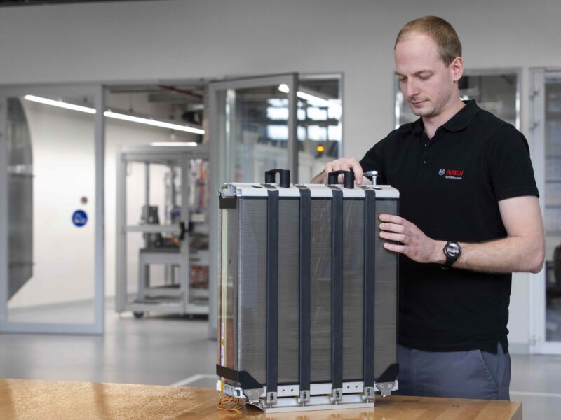 Pile à combustible Bosch pour voitures et camions