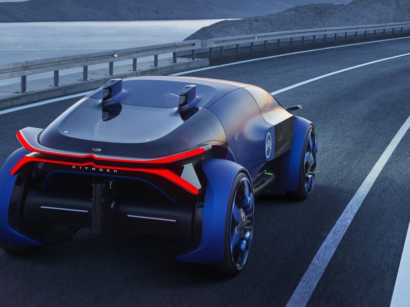 Citroen’s futuristic concept car makes ample use of AI