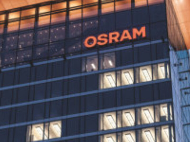 Chip manufacturer ams takes over lighting group Osram