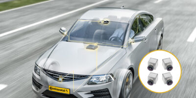 Satellite cameras provide more visibility around the car