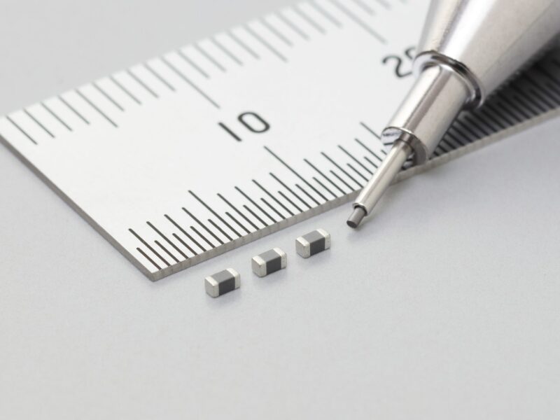 Surface mount ferrite beads suppress electromagnetic noise