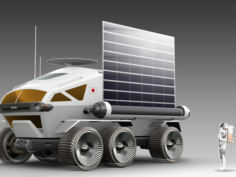 First view of Toyota’s “Lunar Cruiser”